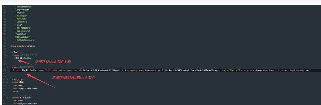 图片[3]-自建节点如何添加到openclash配置文件中-元墨博客